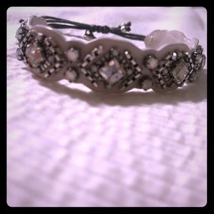 Stella & Dot Chiara Embroidered Bracelet